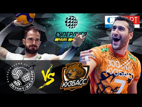 🔝🏐"Zenit-Kazan" - "Kuzbass" | Men's Volleyball Super League Parimatch | round 5