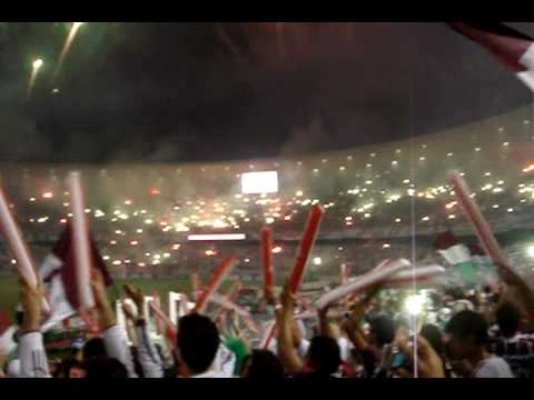 Júlio Jarrão no Maracanã - Final Libertadores 02/07/2008 - Fluminense 3 x 1 ldu