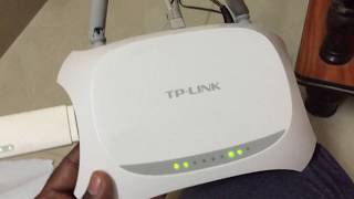 TP-LINK TL-MR3420 3G/4G Wireless N Router/TP-LINK TL-MR3420 unboxing and review.