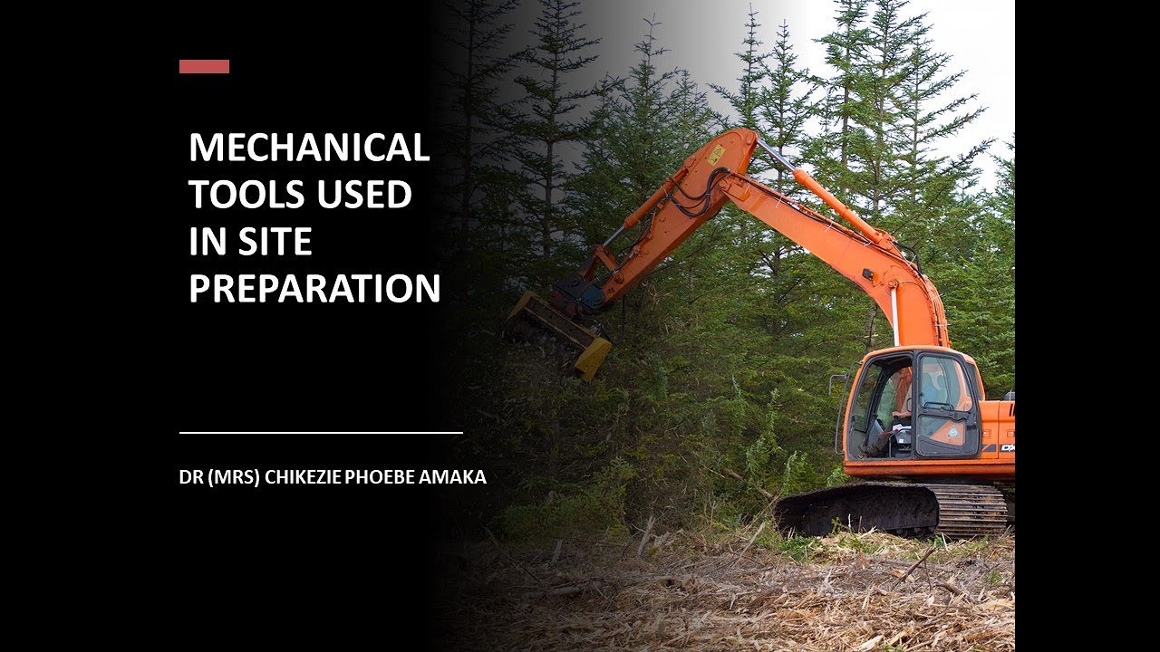 Mechanical tools used in site preparation | Basic Tech | JSS2 | 3rd Term