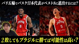 バスケ日本代表がパリ五輪でベスト8に進出するための戦略とは?