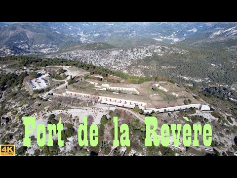 Fort de la Revère, Èze - Parc départemental Grande Corniche - Drone 4K/UHD - Décembre 2021