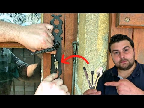 Comment Ouvrir une porte d'Entrée avec un Ustensile de Cuisine