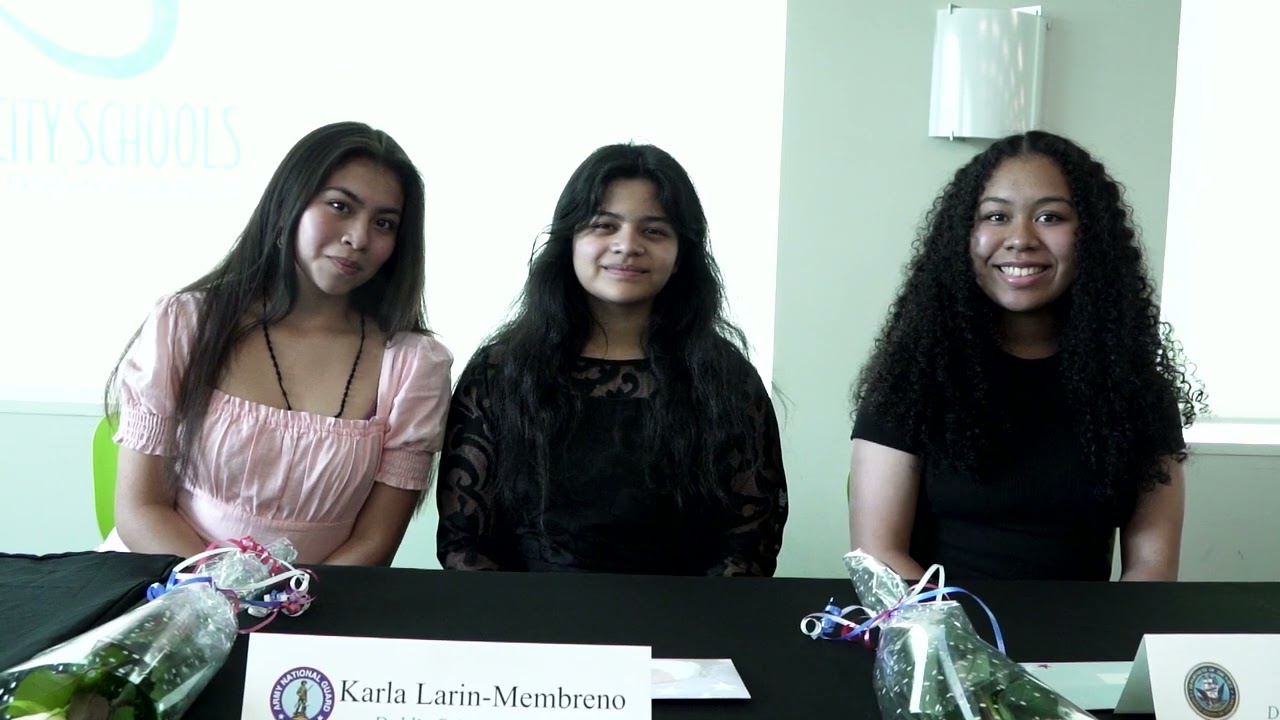 Dublin City Schools Military Commitment Ceremony