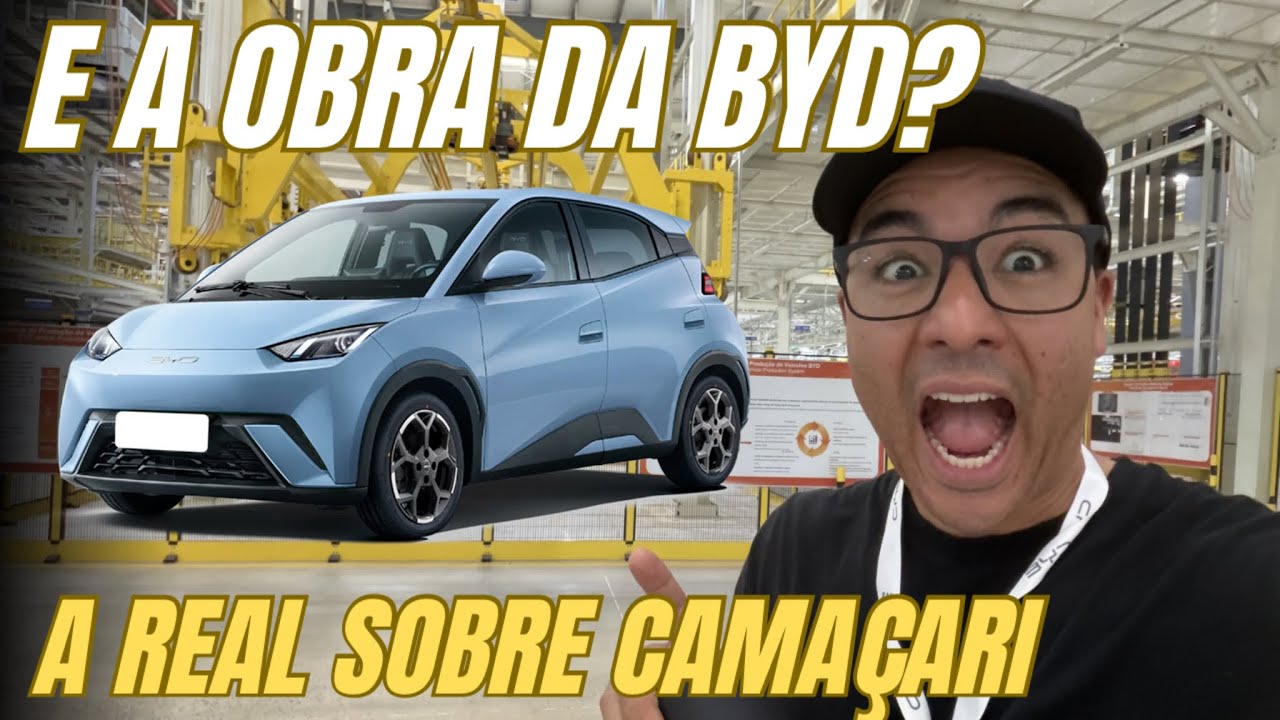 FÁBRICA DA BYD EM CAMAÇARI: como estão as obras? É tudo fake? Visitei e vi de perto