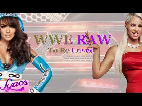WWE: Monday Night RAW 8th Theme Song "To Be Loved" (Lyrics)