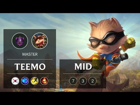 Teemo Mid vs Twisted Fate - KR Master Patch 9.2