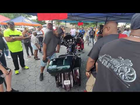 Bike sound contest.