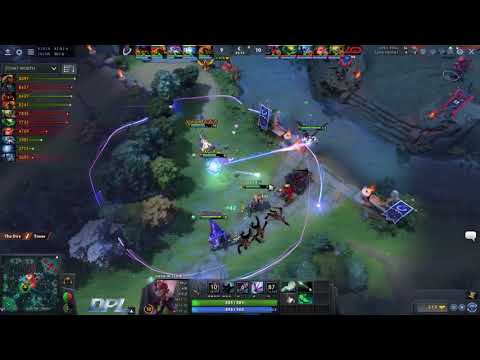 Willow bait into rosh sneak   KG vs LGD Game 2