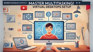 How to Master Multitasking with Virtual Desktops! Ultimate Productivity Guide Windows & macOS