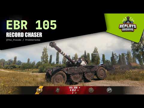 Panhard EBR 105 - Record Chaser / 21546 assist, 640 damage, 1617 exp., Prokhorovka, World of Tanks