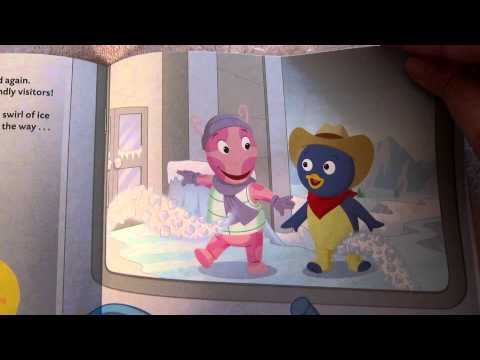 The Backyardigans The Secret of Snow read aloud story book Early Childhood