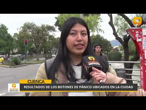 Resultados de los botones de pánico ubicados en la ciudad