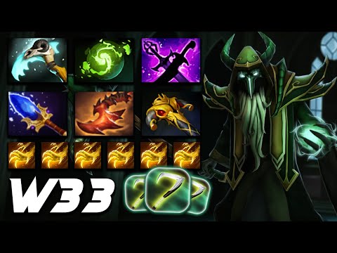w33 Necrophos Magic Carry - Dota 2 Pro Gameplay [Watch & Learn]