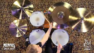 Video thumbnail for Sabian 22" AAX OMNI Cymbal - 2642g - Played by Kayleigh Moyer (222OMX-1082113D) by Memphis Drum Shop