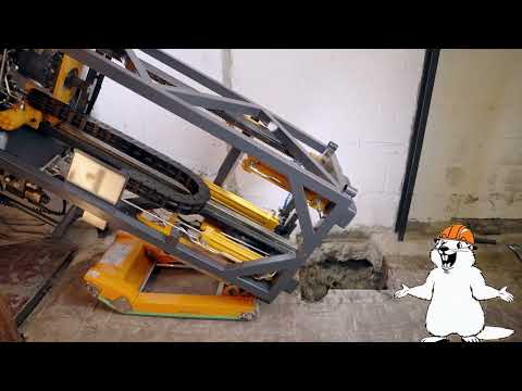 The #Monax - Interior Foundation Repair Technology #construction #helicalpile