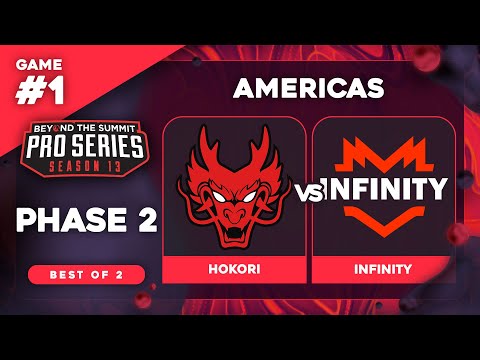 Hokori vs Infinity Game 1 - BTS Pro Series 13 AM: Phase 2 w/ rkryptic & neph