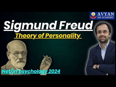 Sigmund Freud II Theory of Personality II Net/jrf psychology by Surendra Kumar #avyanias