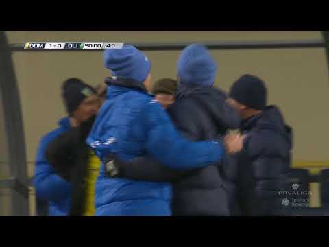 18. krog: Domžale  - Olimpija 1:0 ; Prva liga Telekom Slovenije 2017/18