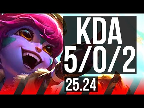TRISTANA vs GAREN (TOP) | 5/0/2 | EUW Grandmaster | 25.24