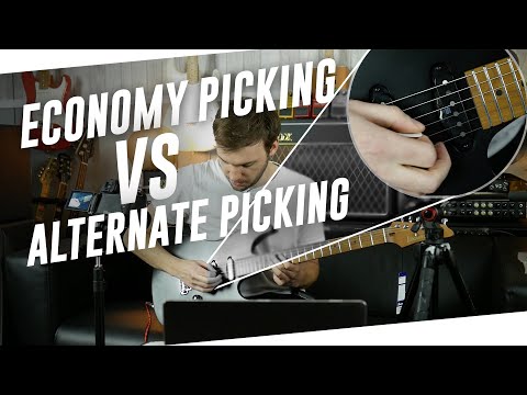 Economy Picking VS Alternate Picking