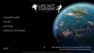 Life Not Supported - Demo Gameplay (v0.03.01) - Space Raft