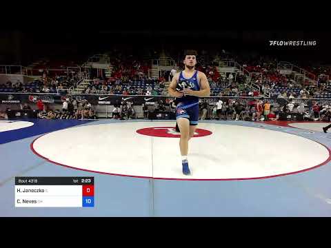 220 Lbs Round Of 64 - Hunter Janeczko, Illinois Vs Carter Neves, Ohio 4047