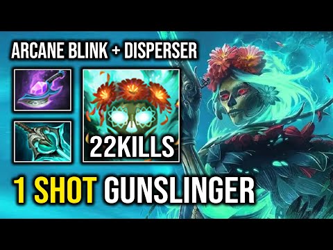 WTF Arcane Blink + Disperser 1K GPM Pierce the Veil Electric Speed Muerta Dota 2