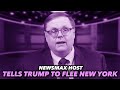 Newsmax Host Tells Trump To Flee New York To Avoid Being Arrested