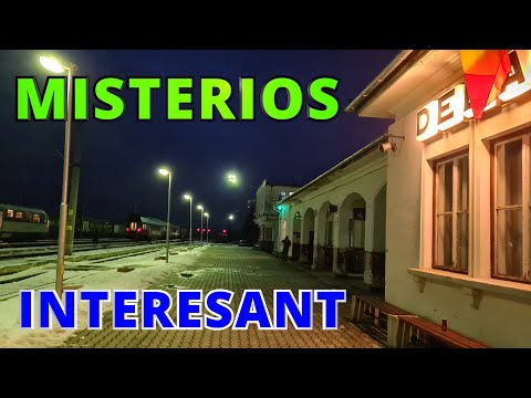 DEDA | Așa arată un nod de cale ferată seara pe M400 în județul Mureș