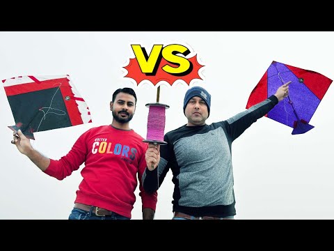 Bareilly Manjha Vs Surti Manjha  Kite Fighting | Fasa Ke Pech Katna Sikhe | Rooftop Kite Fighitng