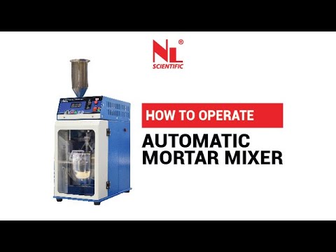 Automatic Mortar Mixer