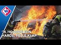 Ravage en gewonde na explosie bestelbusje
