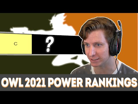 Those that have a lot to prove -- OWL 2021 Power Rankings C Tier Video