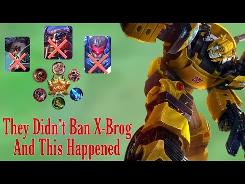 THEY DIDN'T BAN XBROG AND THIS HAPPENED 🥲 | xbrog best best | xbrog gameplay | xbrog mobile legends