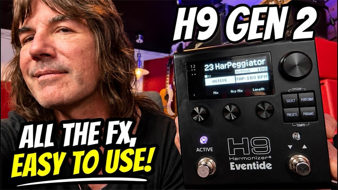NEW AND IMPROVED EVENTIDE H9 Gen2! KILLER MULTI FX