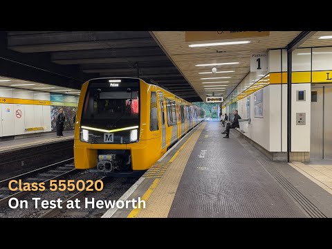 555020 arriving and departing Heworth
