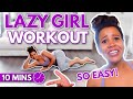 Lazy Girl Full Body Fat Burn Workout | 10 Mins | No Jumping, Low Impact, At Home