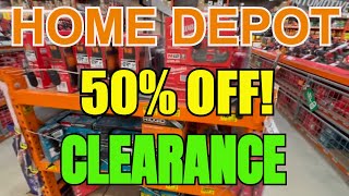 Home Depot Tool Deals 50% Off Clearance