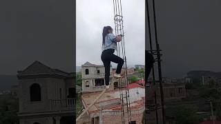 Download lagu Hati-hati Neng‼️| Skill Cewek Bangunan mp3