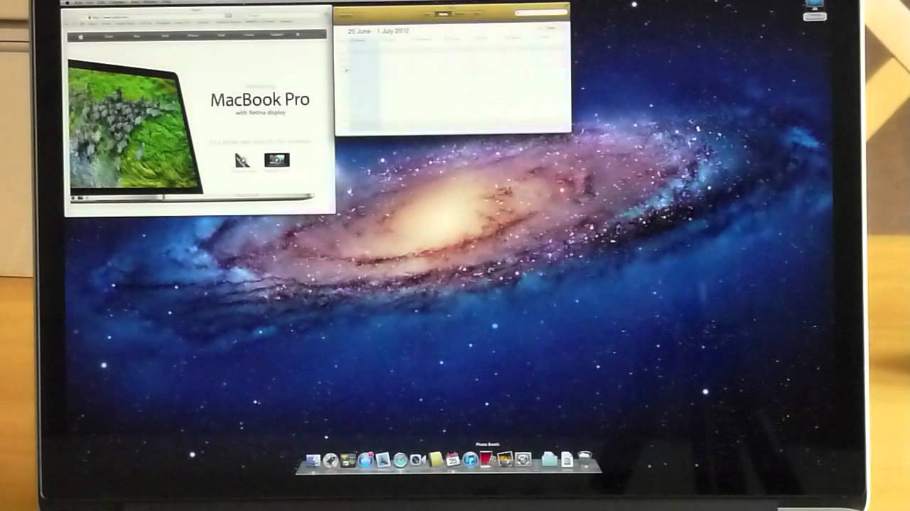 Macbook Pro with Retina Display full 2880x1800 Resolution