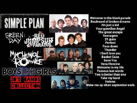 My Chemical Romance, Boys likes Girls, Greenday, Red Jumpsuit Apparatus, Simple Plan - Nonstop