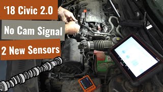 Honda Civic - Missing Cam Signal - Sensors Already Replaced