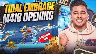 50,000 UC Tidal Embrace M416 Opening & Epic Conqueror Lobby Games