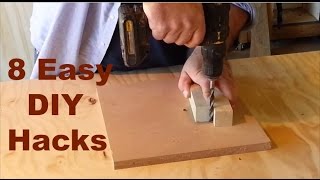 DIY Hacks - 8 money saving handyman and woodworking hacks