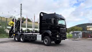 MAN TGS 33.520 6X6 Euro6e LogLift 165 Z timber truck for sale - Image 4 | Autoline IE New MAN TGS 33.520 6X6 Euro6e LogLift 165 Z timber truck | Image 4 - Autoline