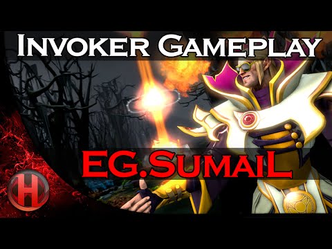 EG.SumaiL Invoker Gameplay 6755 MMR Dota 2