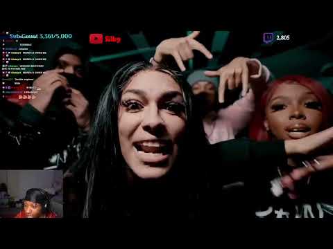 Silky Reacts to Shani Boni x Murda B - Dump It (Official Video)