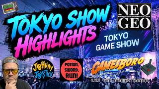Neo Geo AES+ Tokyo Game Show Wrap Up with Retro Legends Arcade Johnny Joystick, PSR, & Gamesboro!