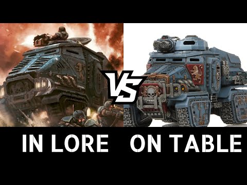 Taurox Troop Transport: Warhammer 40K In Lore and On the Tabletop